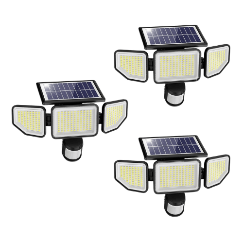4500LM Triple-Head Solar Security Light