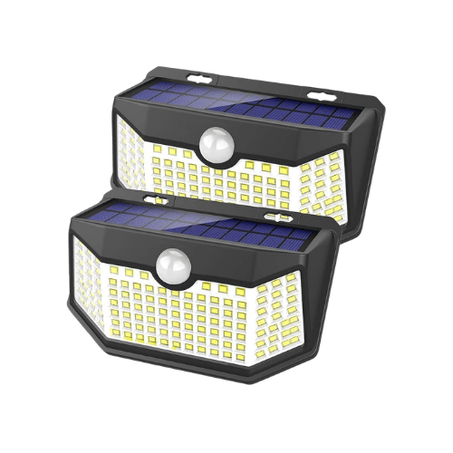120-LED Solar Motion Sensor Wall Light