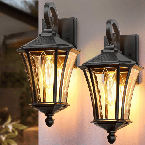 Octagonal Modern-Retro Wall Sconce