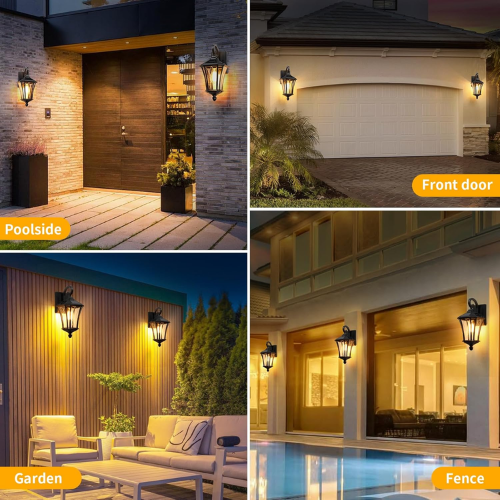 Octagonal Modern-Retro Wall Sconce