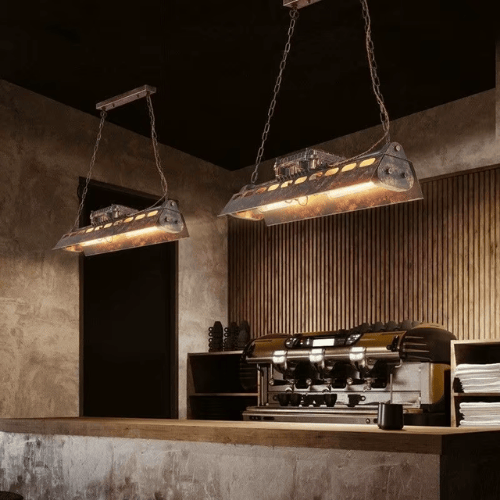 Industrial Vintage Metal Iron Loft Pendant Light