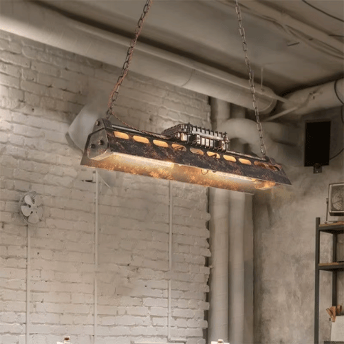 Industrial Vintage Metal Iron Loft Pendant Light