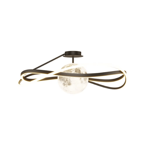 Italian Minimalist Moon Design Ceiling Light